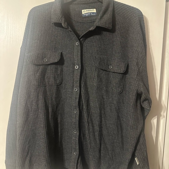 Magellan Outdoors Gray Sweater - Picture 1 of 7